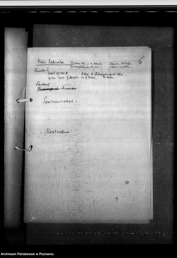 Obraz 11 z jednostki "Amtsärzte Kreis Schroda (Środa) - wyposażenie szpitali"