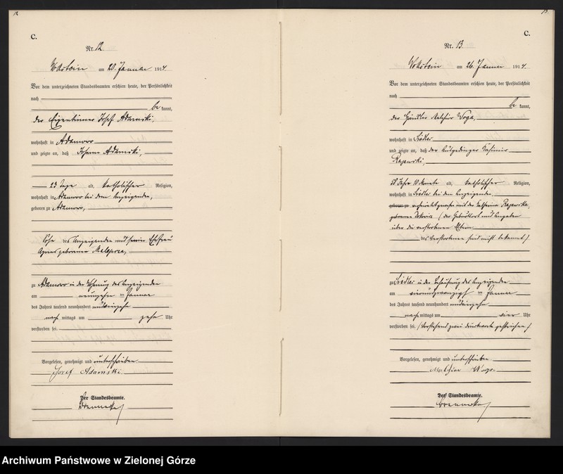 Obraz 9 z jednostki "[Księga zgonów- Wolsztyn wieś]"