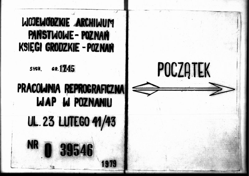 Obraz 1 z jednostki "Lib. civium, inscriptiones, relationes [protocollon]"