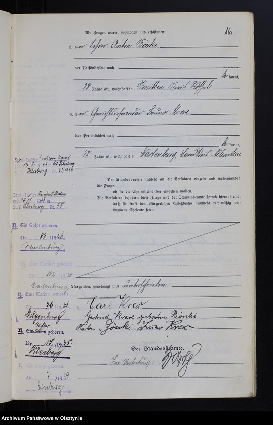 Obraz 18 z jednostki "Heirats-Haupt-Register Nr 1 - 44"