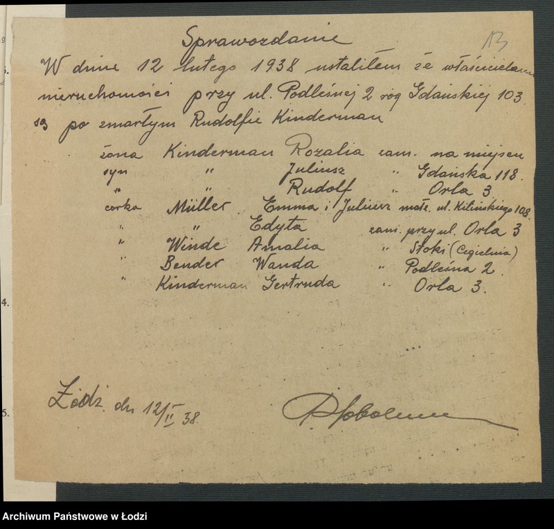 image.from.unit.number "Księga inwentarzowa nieruchomości m. Łodzi ul. Skłodowskiej"