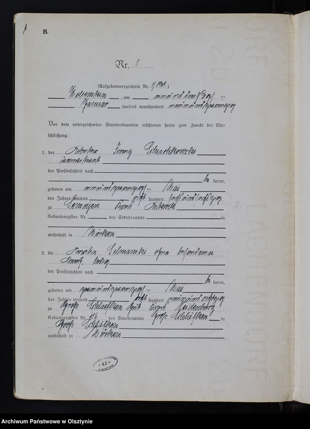 image.from.unit.number "Heirats-Neben-Register Nr 1 - 50"