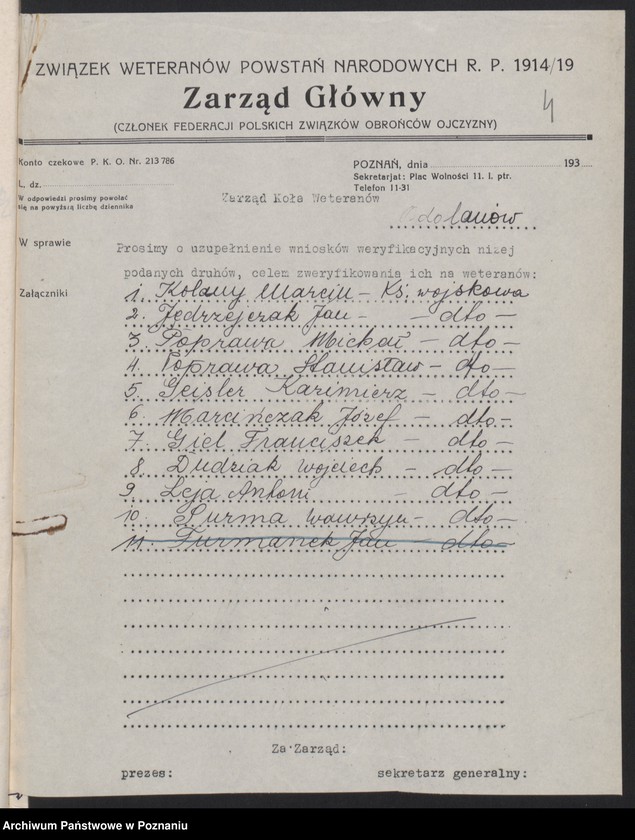 Obraz 7 z jednostki "Odolanów, powiat Ostrów - akta koła."