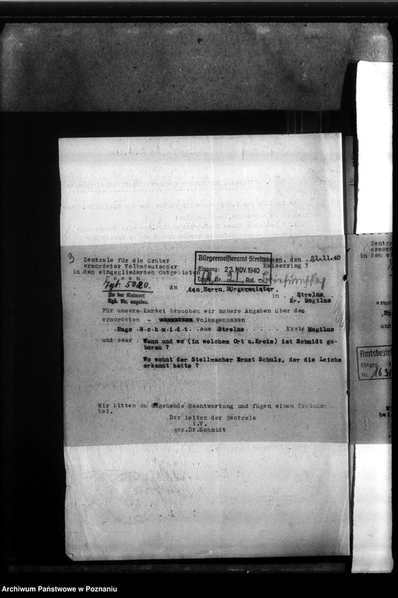 Obraz 7 z jednostki "Hugo Schmidt aus Strelno - Nord, Kreis Mogilno"