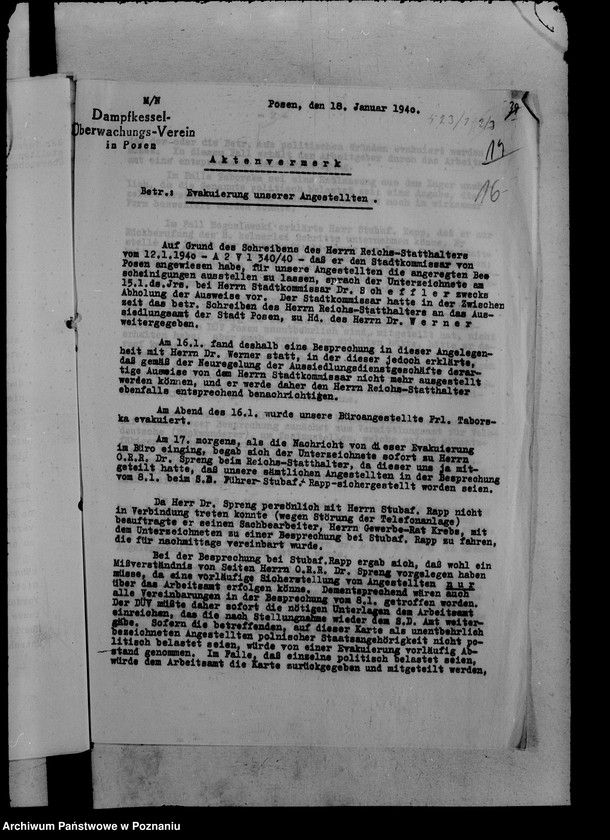 Obraz 20 z jednostki "Technischer Überwachungsverein - Posen"