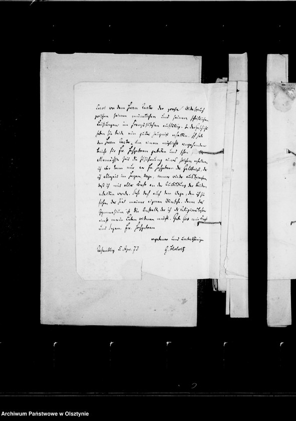 image.from.unit.number "/Briefe des Hauslehrers Dr. G. Molwitz an Anna Gfin Lehndorff/"