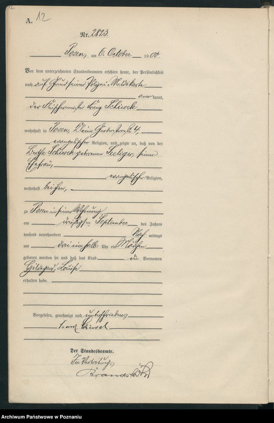 Obraz 15 z jednostki "Księga miejscowa urodzeń"