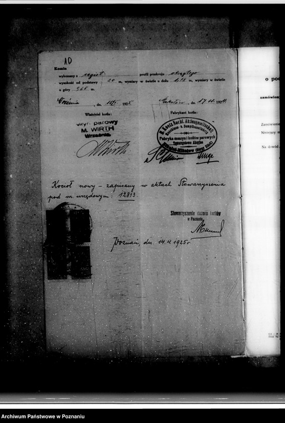 Obraz 14 z jednostki "Młyn parowy M. Wirtha we Wrześni nr woj. 5804"