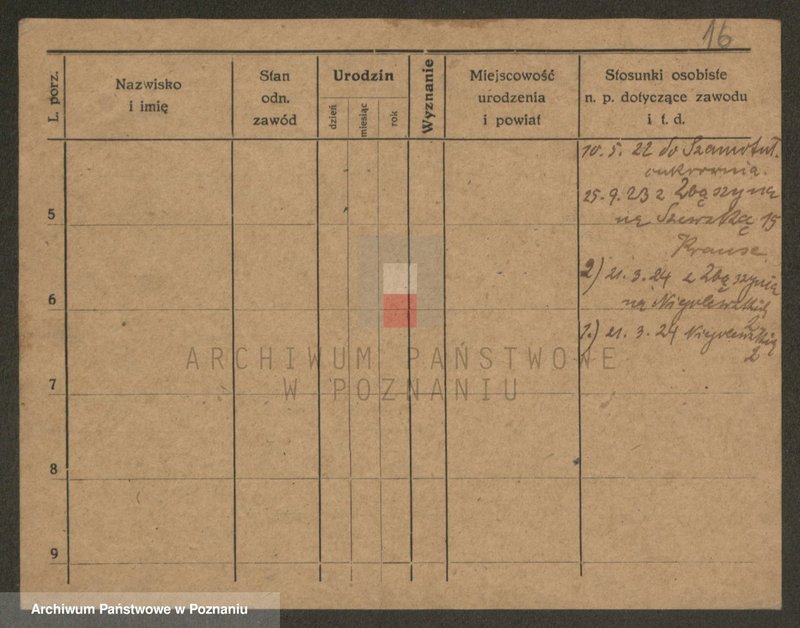 Obraz 16 z jednostki "Krause (żonaci i wdowy)"