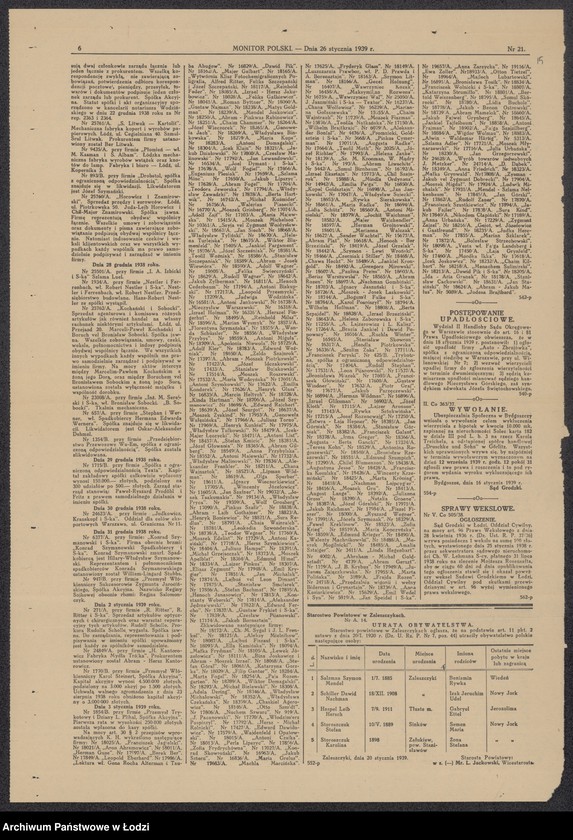 Obraz 17 z jednostki "Rachmil Cynamon- sprzedaż cielęciny"