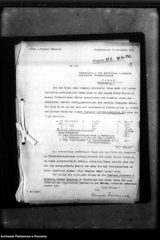 Obraz 5 z jednostki "Fritz Enderich aus Wollstein (Wolsztyn)"