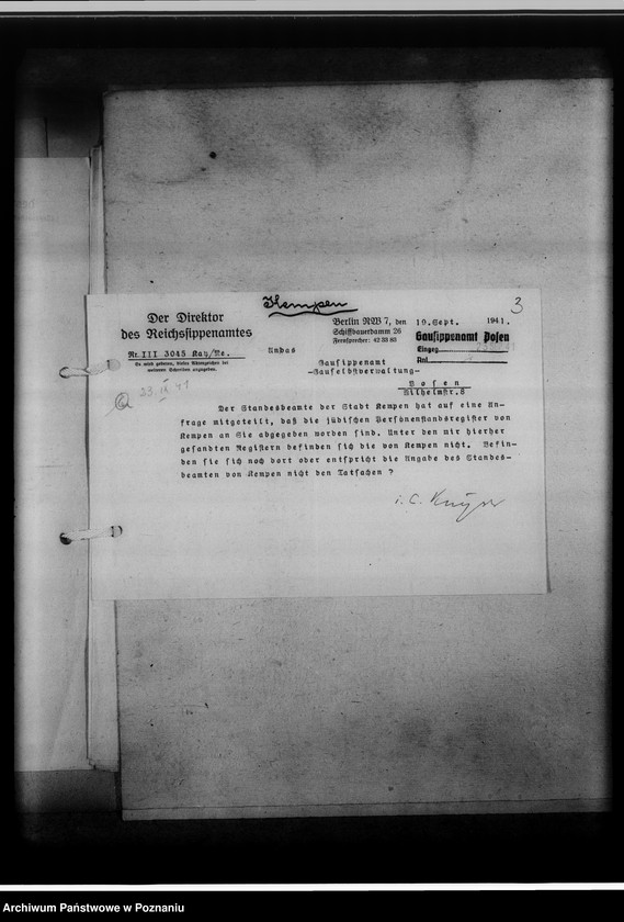 image.from.unit.number "Judenregister [Kępno, Ostrzeszów]"