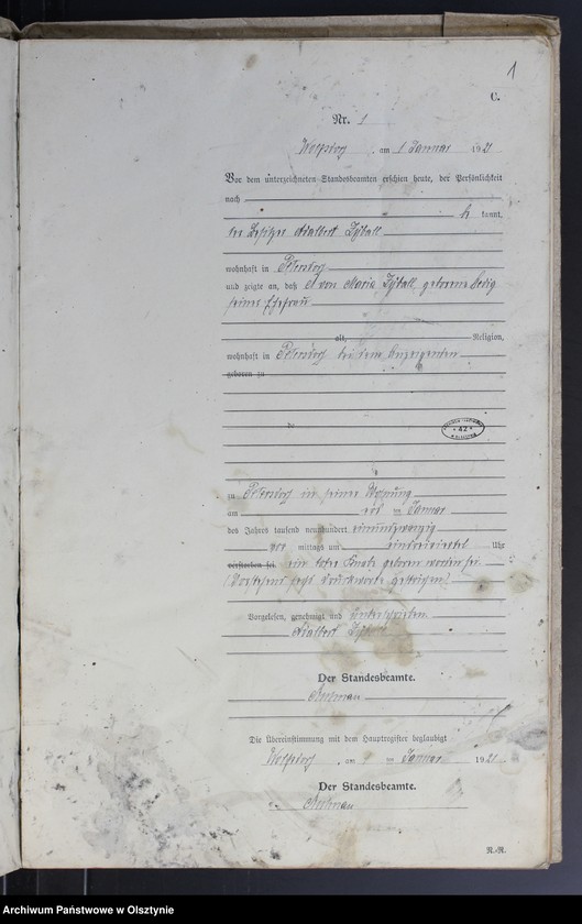 image.from.unit.number "Sterbe-Neben-Register Nr 1-31"