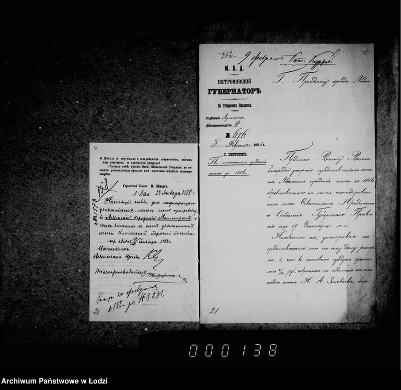 Obraz 8 z jednostki "Otčetnosti lodzinskoj gorodskoj kassy"