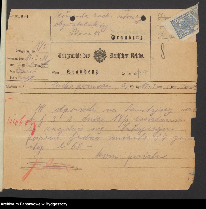 image.from.unit.number "Akta organizacyjno-mobilizacyjne [odnośnie struktury, organizacji, liczebności, rozlokowania członków Zachodniej Straży Obywatelskiej i ich uzbrojenia]"