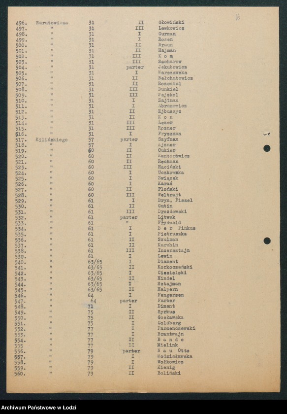 Obraz 18 z jednostki "[Akta VIII Komisariatu Milicji Obywatelskiej - pokwitowania, spisy oddanej broni, spisy wolnych lokali, rowerów i motocykli]"