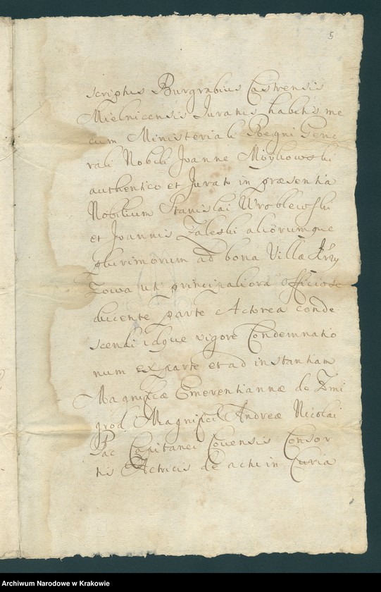 image.from.unit.number "Szczawińscy - Franciszek, wojewodzic podlaski: 1. Akta procesowo-majątkowe z Wilczewskimi 1671; 2. Akta spadkowe po Franciszku - żony Aleksandry i syna Jerzego 1691-1709"