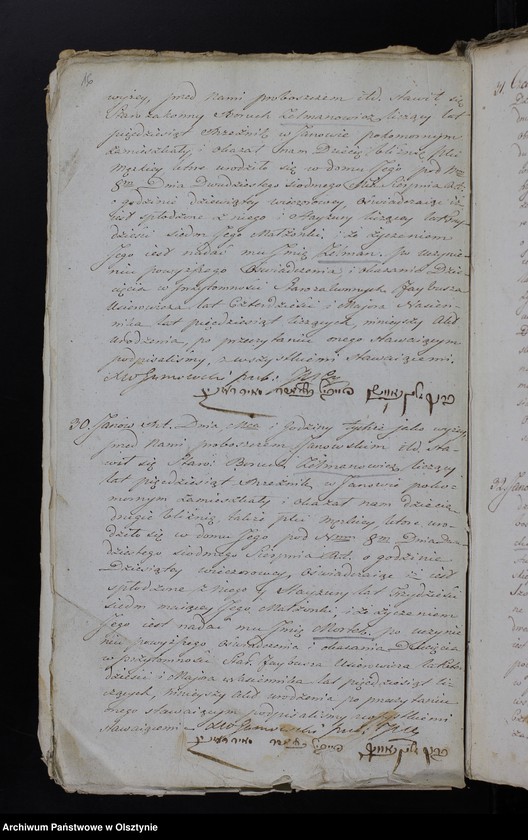 image.from.unit.number "Duplikat. Akta Urodzenia, Zeyścia, Zapowiedzi i Małżeństw wraz z Annexami Gminy Janow od dnia 1 Maja do dnia 30 Kwiet[nia] Roku 1819/20"