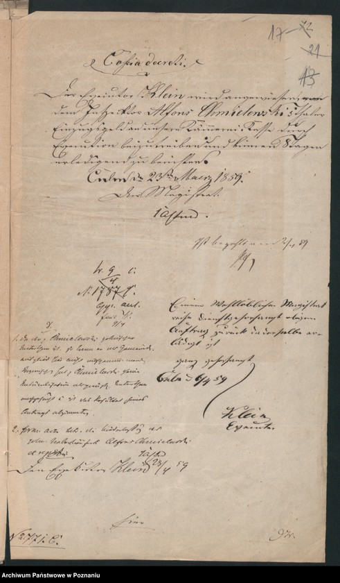 Obraz 20 z jednostki "A. betr. Alfons Chmielewski in Culm"