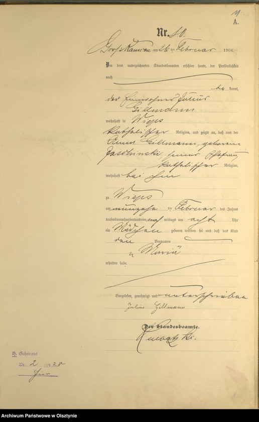 image.from.unit.number "Geburts-Haupt-Register Nr 1 - 83"