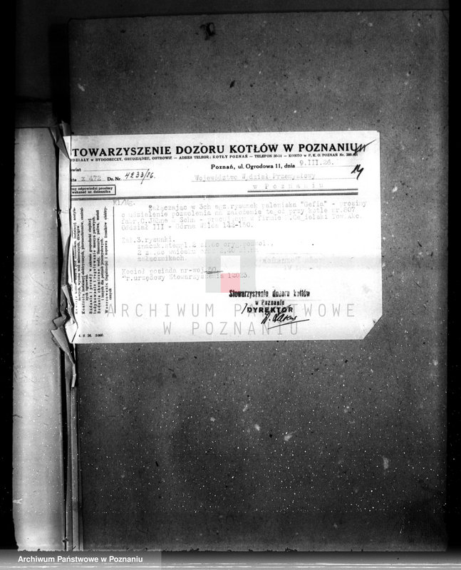 Obraz 17 z jednostki "H. Cegielski - T. A. Oddział III - Poznań nr woj 50 nr kotła 807"