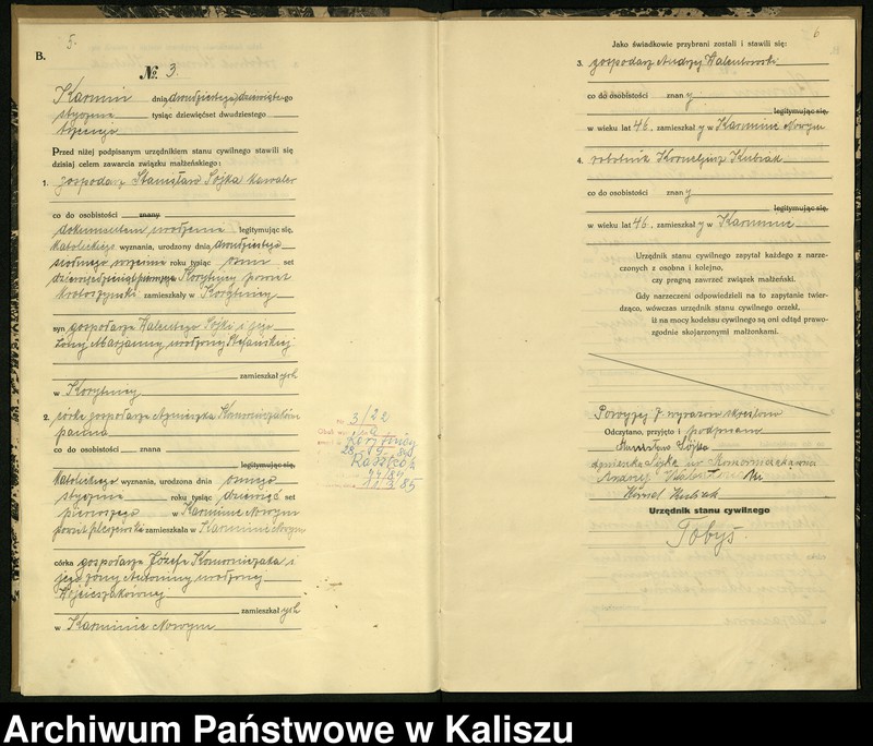 Obraz 6 z jednostki "[Księga małżeństw]"