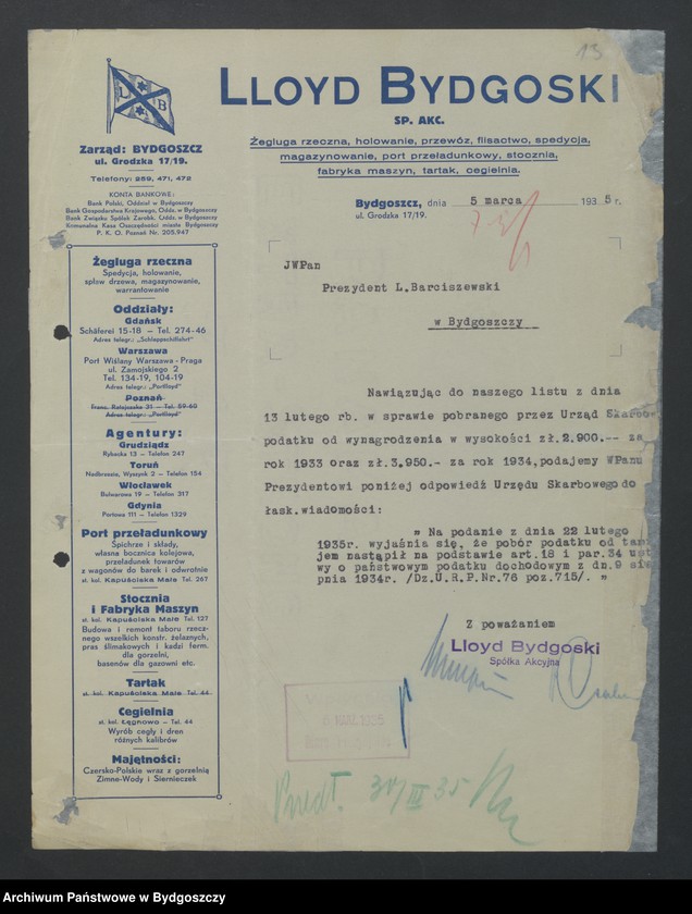 image.from.unit.number "[Prywatne pisma kierowane do Prezydenta miasta Bydgoszczy Leona Barciszewskiego]"