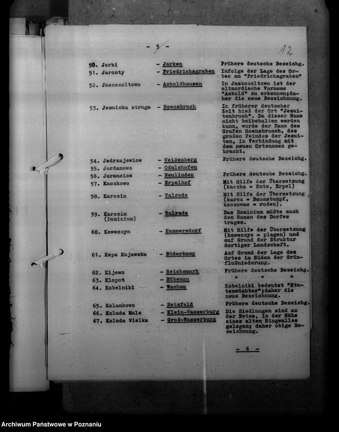 Obraz 16 z jednostki "Ortsnamenänderung Kreis Hohensalza - Inowrocław"