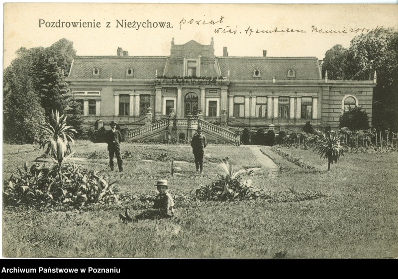 Obraz 1 z jednostki "Nieżychowo - "Pozdrowienie z Nieżychowa" - pałac Komierowskich"