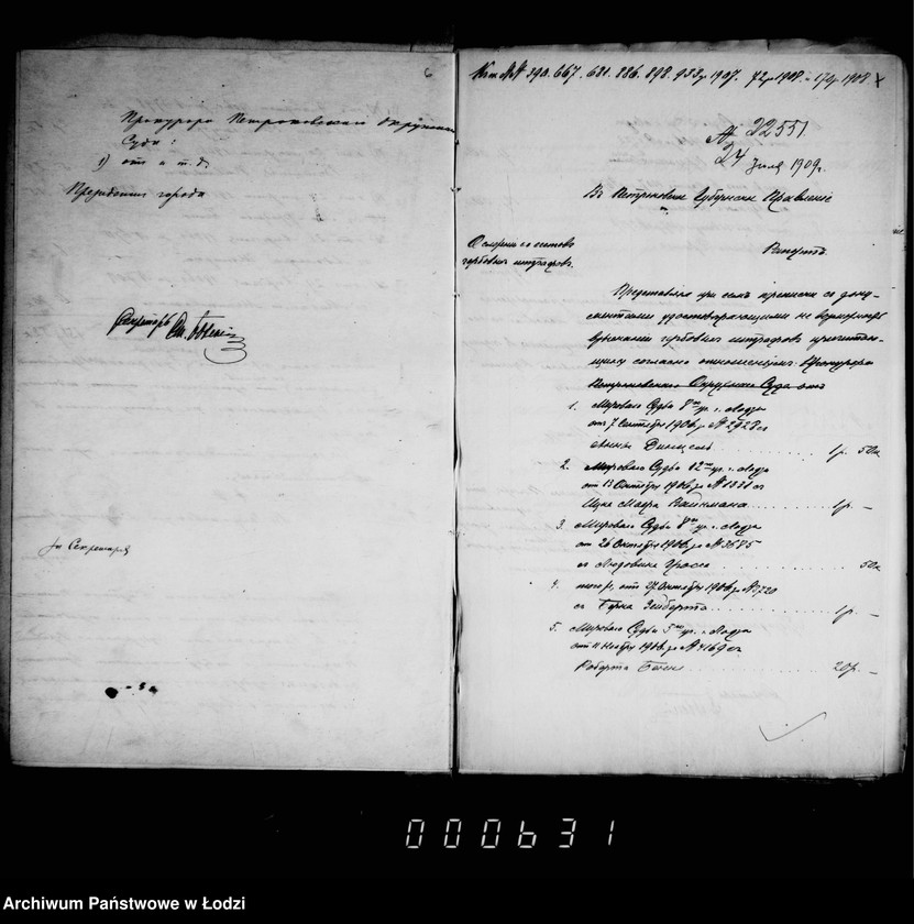 Obraz 9 z jednostki "O složenji so sčetov raznych štrafov"