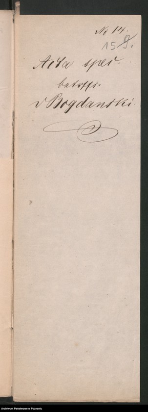 Obraz 18 z jednostki "A. betr. den Rentier Caesar von Bogdanski"