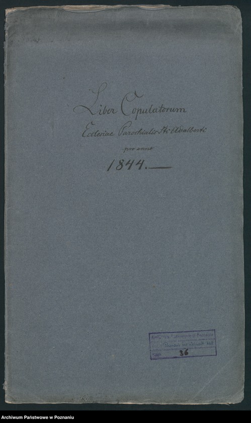 Obraz 2 z jednostki "Księga małżeństw"