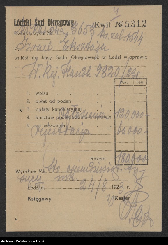 Obraz 6 z jednostki "Izrael Eksztajn – wyrób swetrów"