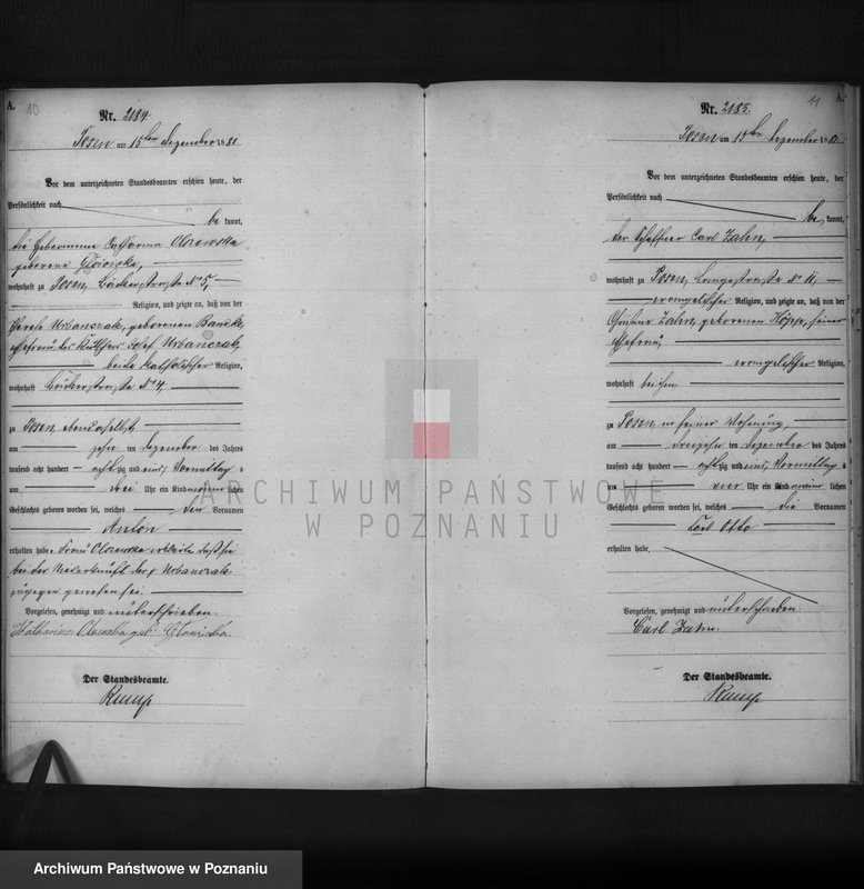 Obraz 7 z jednostki "Księga urodzeń t. V"