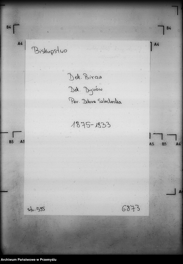 image.from.unit.number "[Kopie ksiąg metrykalnych parafii Dobra Szlachecka (dekanat Dynów, Bircza)]"