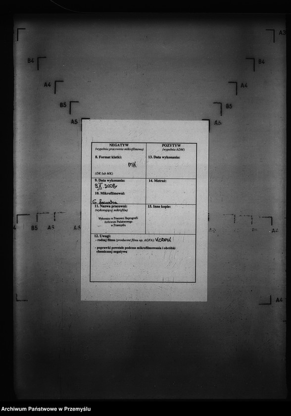 Obraz 3 z jednostki "[Kopie ksiąg metrykalnych parafii Radochońce z filią Horysławice (dekanat Niżankowice)]"