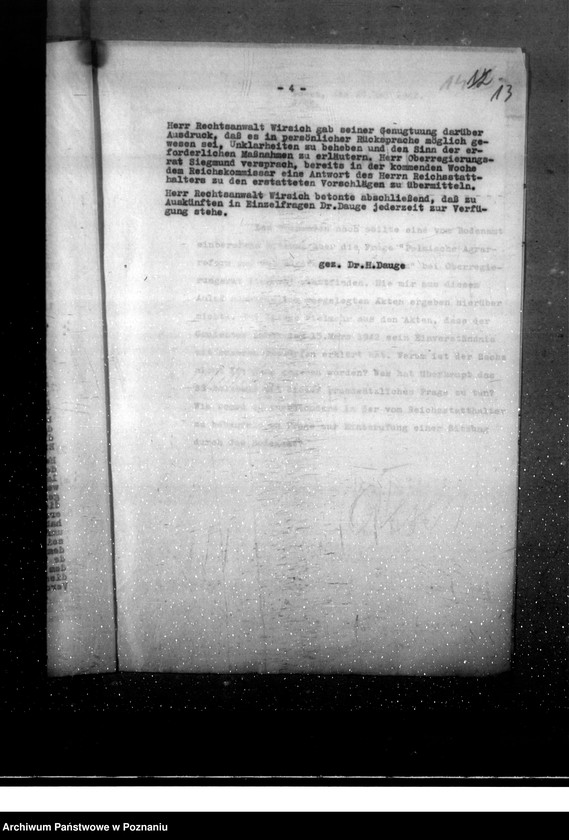 Obraz 19 z jednostki "Zarządzenie w sprawie skutków polskiej reformy rolnej"