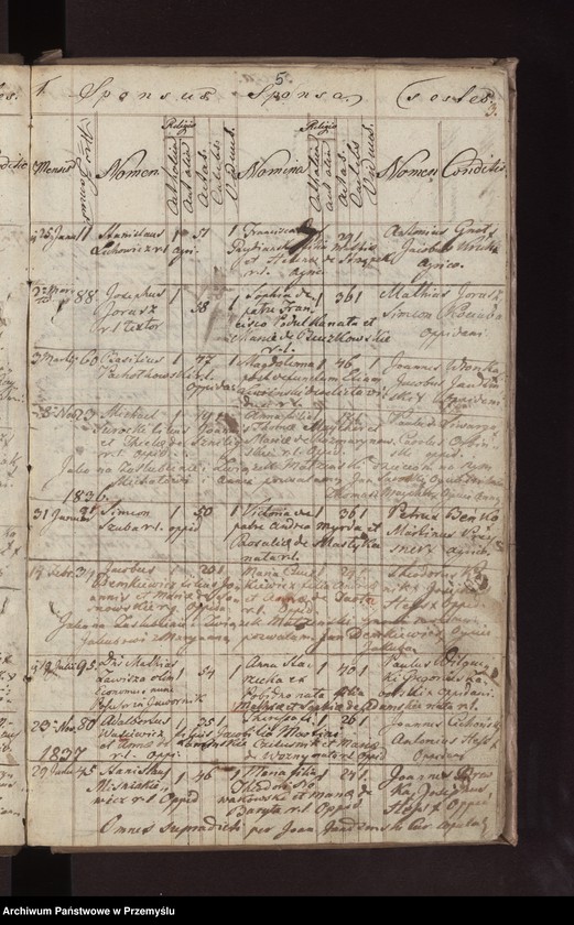 image.from.unit.number "[Księga małżeństw parafii Bircza]"