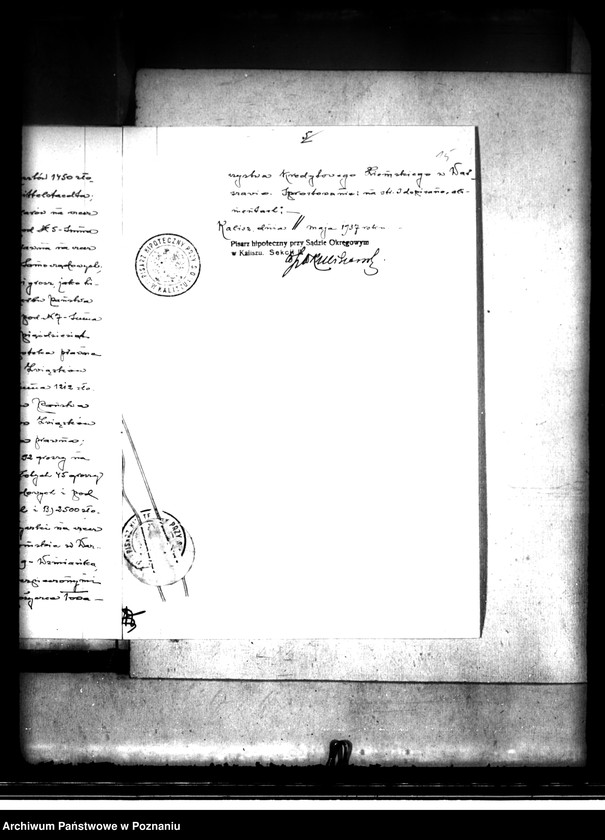 image.from.unit.number "Wyłączenie z art. 5 ustawy o wykonaniu reformy rolnej majątku Bierzwienna Długa -Kąty powiatu kaliskiego"