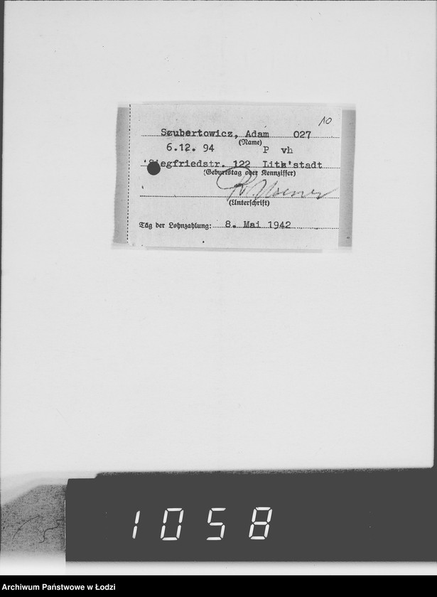 Obraz 14 z jednostki "Quittungen über Abschlage Vollzahlungen für Arbeiter"