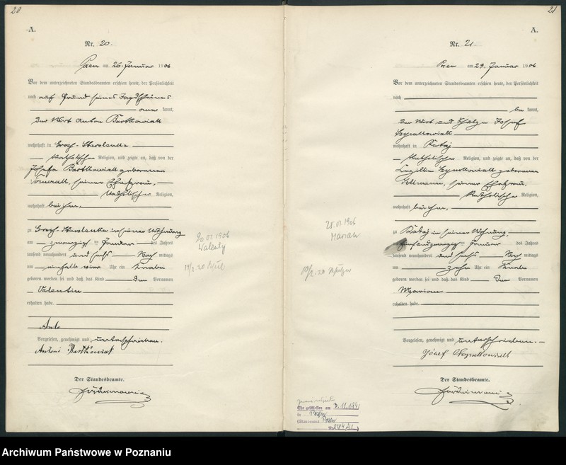 Obraz 13 z jednostki "Księga miejscowa urodzeń"