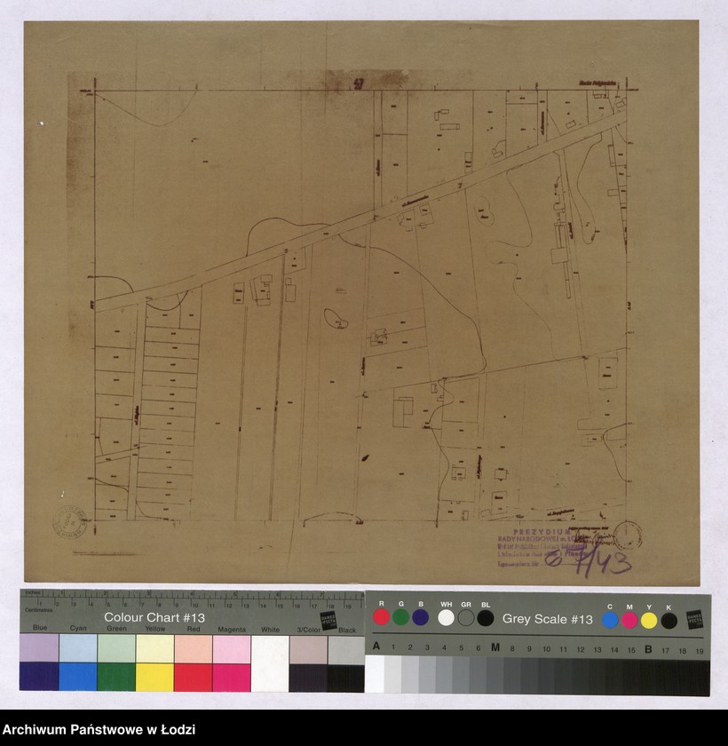 Obraz 1 z jednostki "Plan miasta Rudy Pabianickiej Sekcja 47"