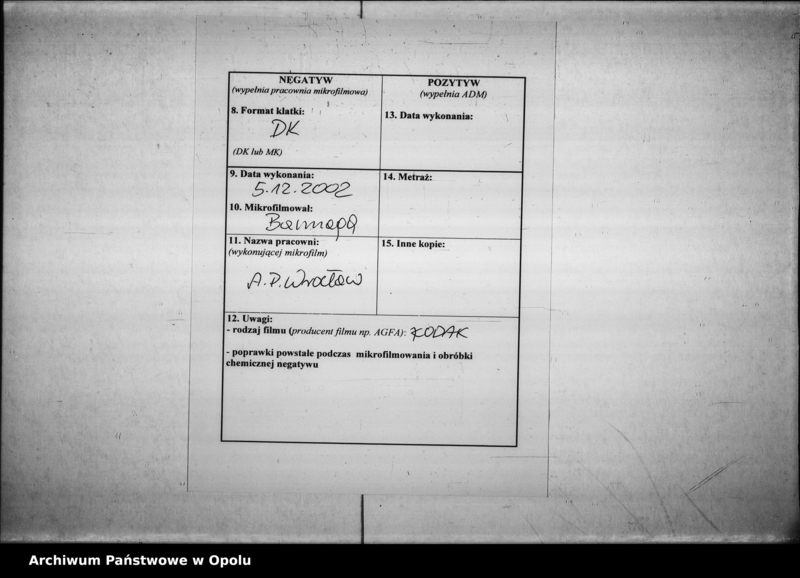 Obraz 3 z jednostki "Acta des Magistrats zu Oppeln betreffend Statuten des Eisenbahn - Beamten-Vereins Vol. I"