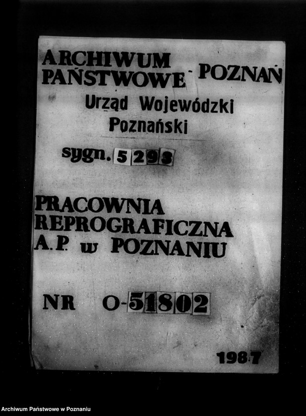 Obraz 1 z jednostki "Zatwierdzenie zakładu przemysłowego /fabryki mebli/ Bracia Koerpel w Szamotułach"