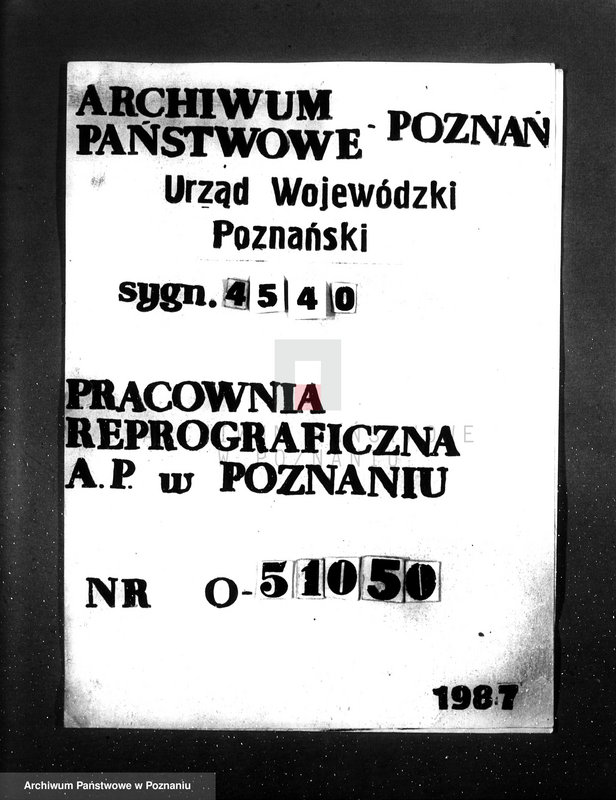 Obraz 1 z jednostki "Zatwierdzenie projektu młyna i piekarni Konieczyńskiego w Wyganowie, pow. krotoszyński nr woj. 530"
