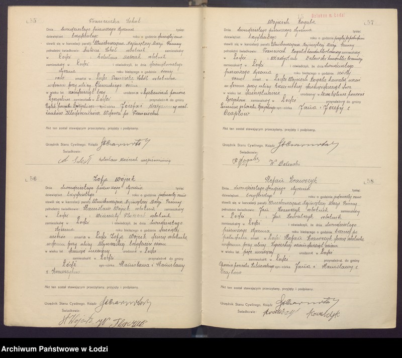 Obraz 17 z jednostki "Akta zgonów"