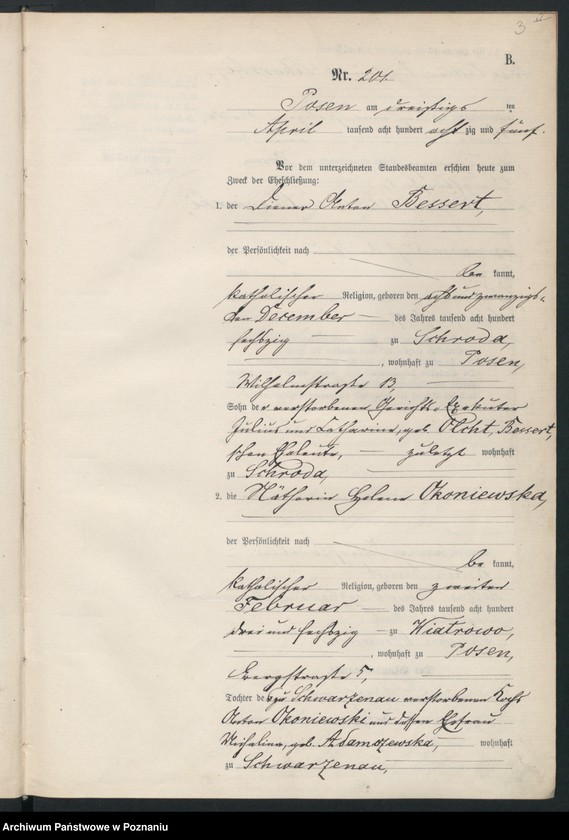 Obraz 6 z jednostki "Księga małżeństw t. II"