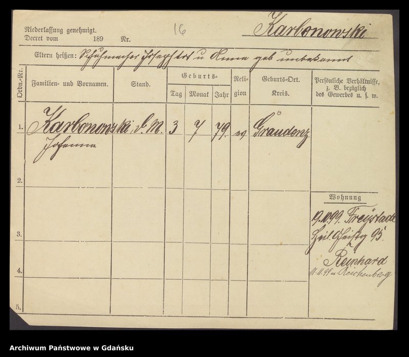 image.from.unit.number "Karty meldunkowe: Karplan - Karauss"