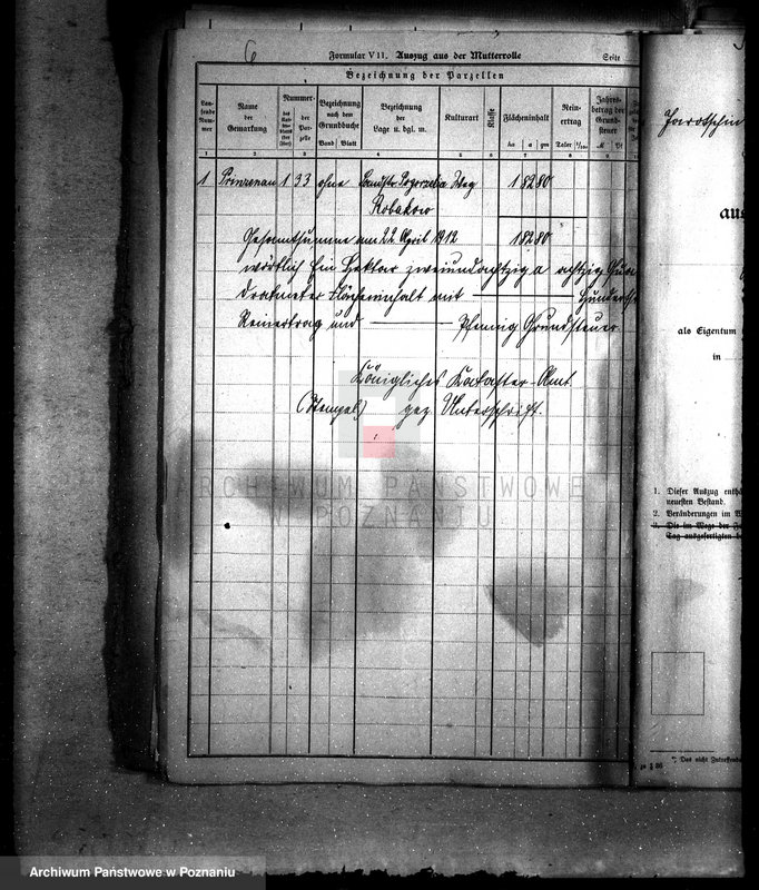 Obraz 10 z jednostki "Dobra Miniszew - sprawy katastralne"