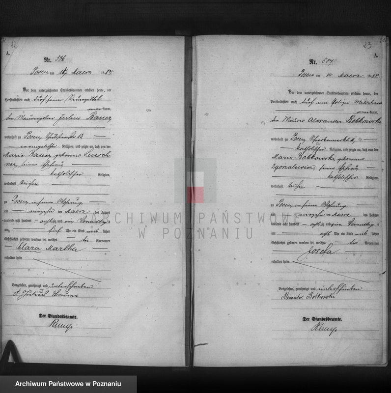 image.from.unit.number "Księga urodzeń t. II"